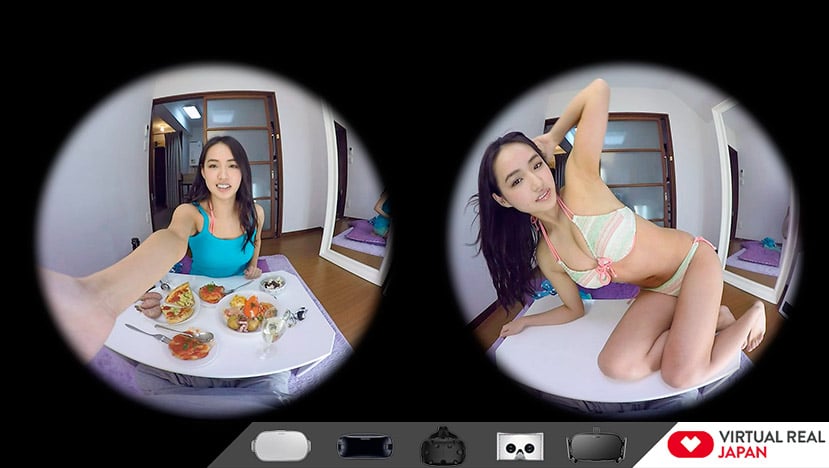 VR Japanese bikini