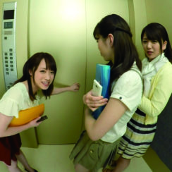 【Part 2】Three Office Ladies and Me – In a Closed Elevator VR  Porn Video 2